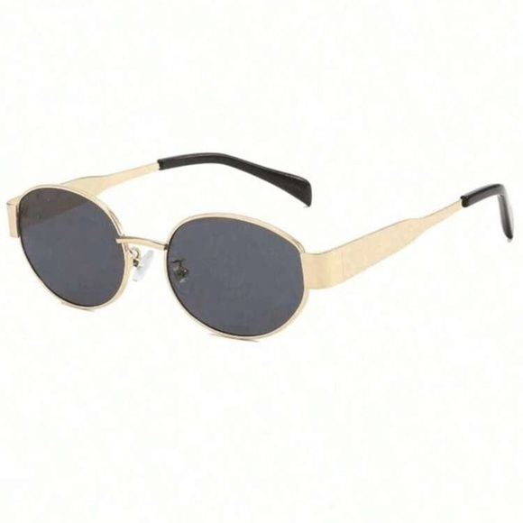 Retro Oval Sunglasses for Men & Women Trendy Sun Glasses Classic Unisex Shades - Picture 4 of 11